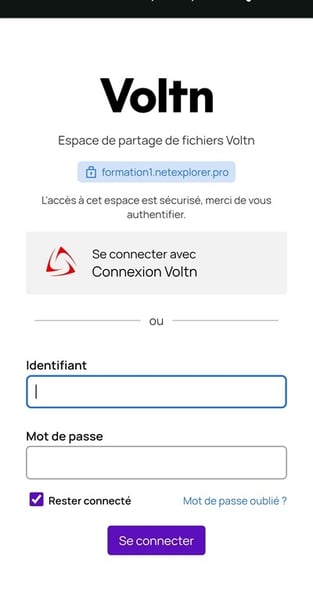 Installer et paramétrer lapplication Voltn Workspace pour mobile_02