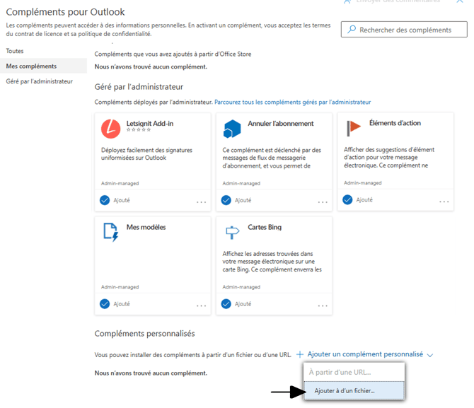 Déployer le connecteur Outlook au sein dun Exchange OnPremise_02