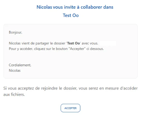 Je narrive pas à déposer des documents dans un dossier partagé_01