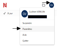Modifier dossiers synchronisés