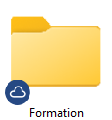 pas de synchronisation - 1 dossier cloud